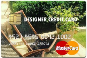 designer fake credit card