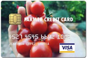 farmer fake credit card