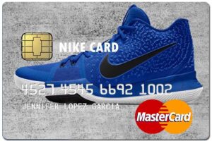 nike fake credit card