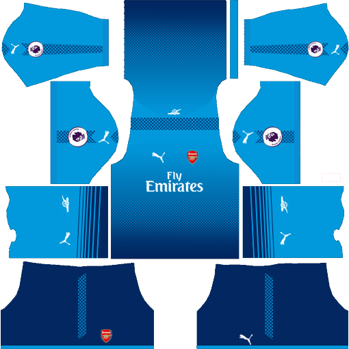 dream league soccer 2018 arsenal kit