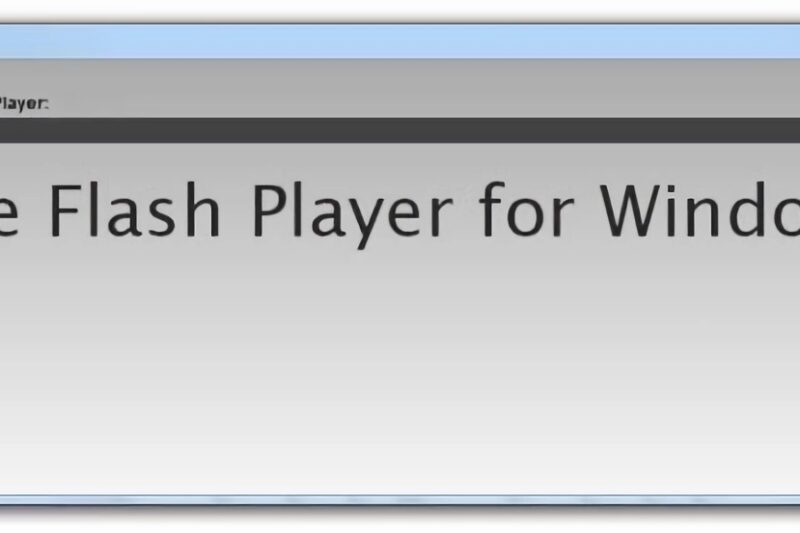 Adobe Flash Player Free Download for Windows 10