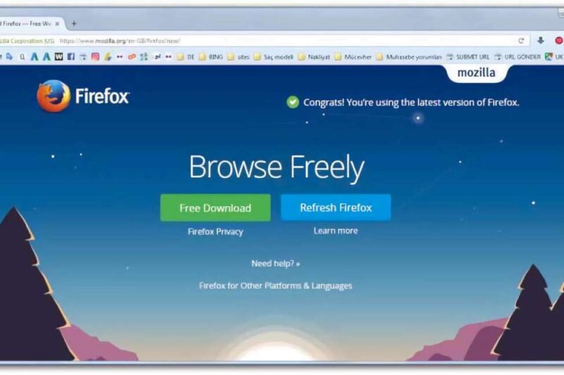 Mozilla Firefox Free Download for Windows 10