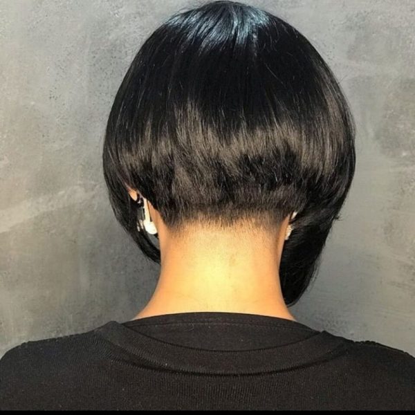 Black Bob Haircut