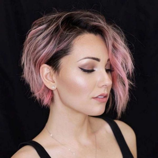 wavy bob hairstyle