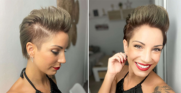 short uprights hairstyles