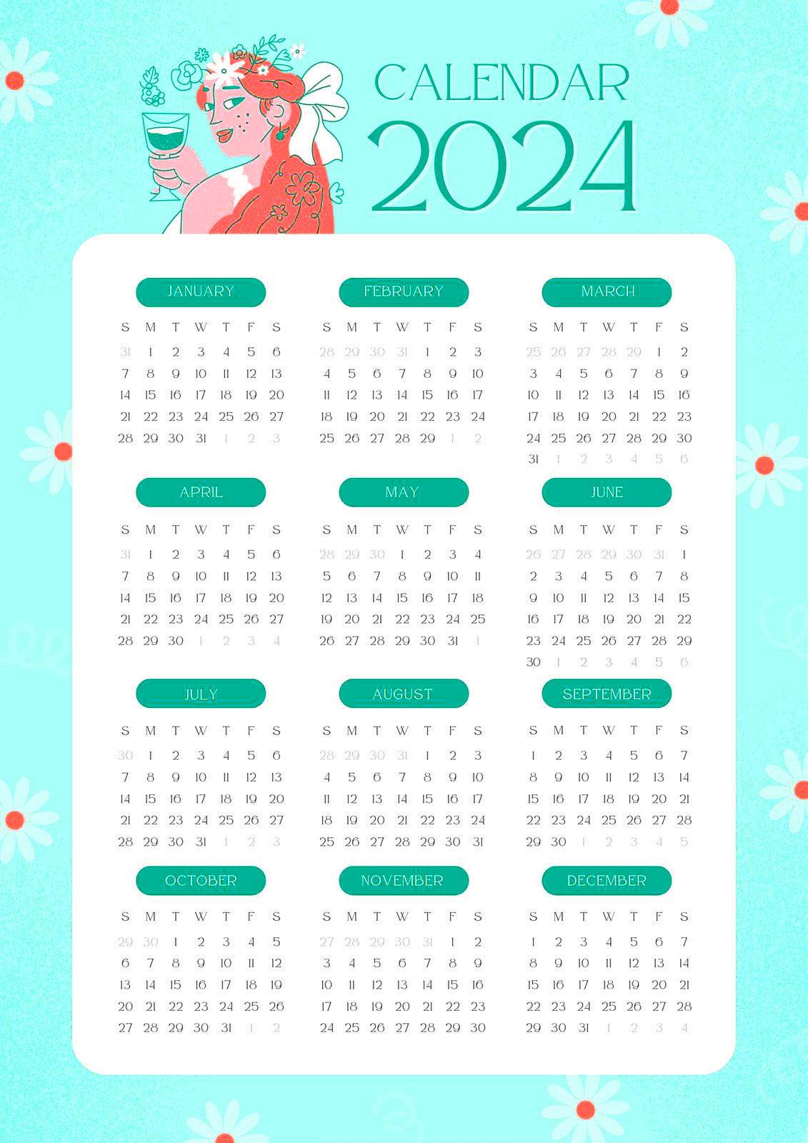 2024 Calendar Calendar Strategies