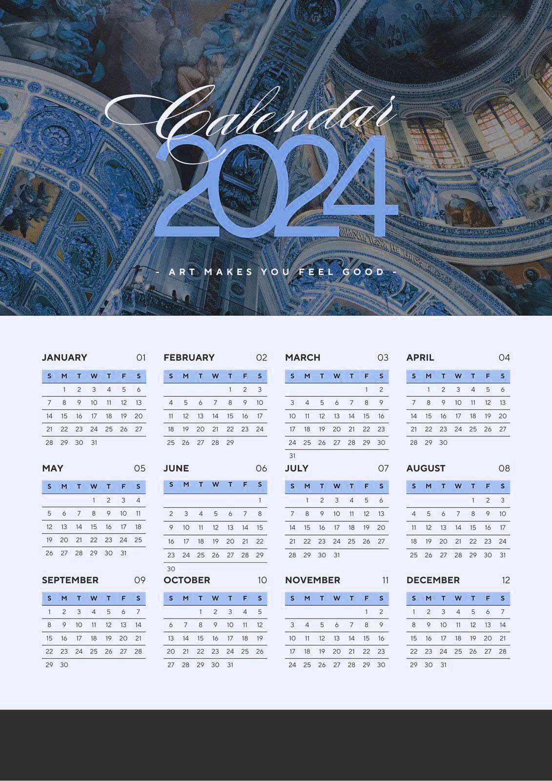 2024 Calendar Planned Week
