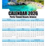 2026 Calendar With Holidays Tables