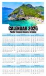 Calendar 2026 With Holidays Porto-Timoni-Beach-Greece