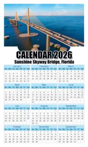Calendar 2026 With Holidays Sunshine-Skyway-Bridge-Florida