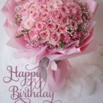 Download one Bouquet of Roses and a Happy Birthday Card 2024