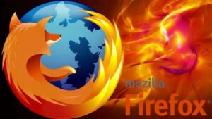 Wallpapers with Mozilla Firefox logo on them – download for free