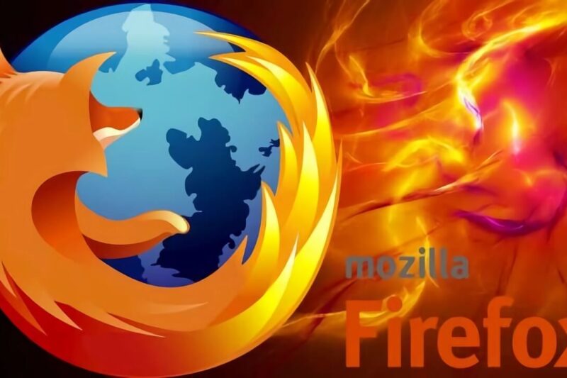 Wallpapers with Mozilla Firefox logo on them – download for free