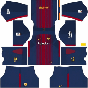 4 barcelona dls kit 2020 png free download