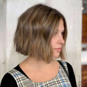 adaptable bob cut curls