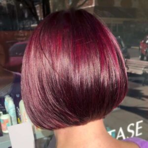 clean wavy bob