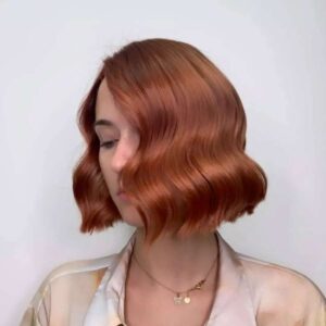 glossy bob hairstyles for short hair