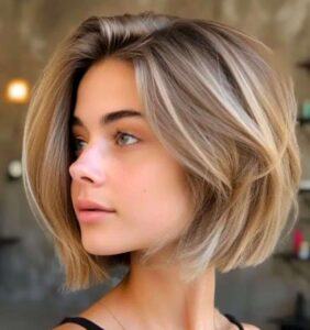masculine curly bob