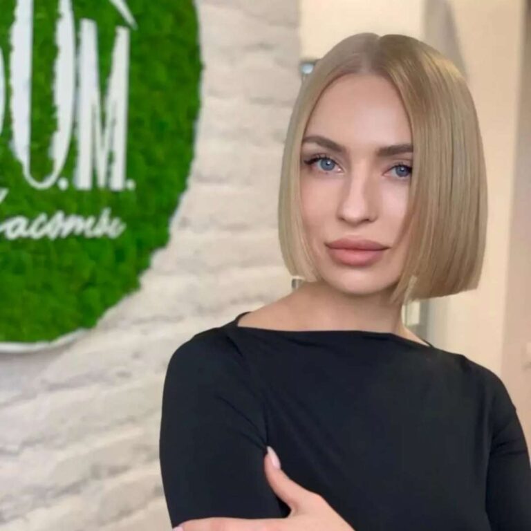 refined bob hair style women