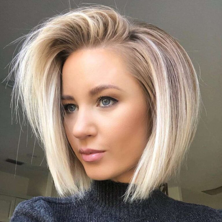 sharp short bobs for women