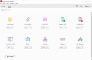 adobe acrobat reader