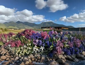 tulip garden colorful 4k